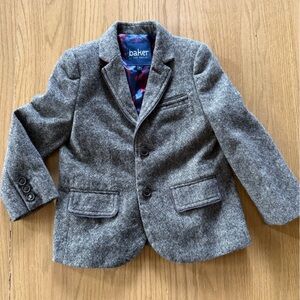 Ted Baker Charcoal Kids Blazer